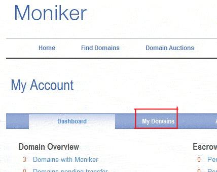 Moniker教程：修改域名解析、IP/MX等记录
