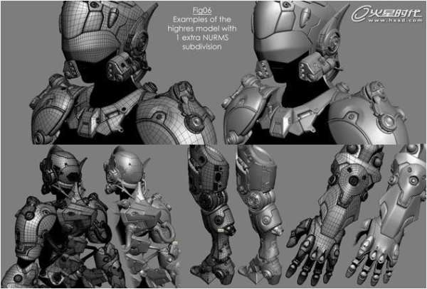 MAX打造次世代女机器人角色 0133技术站 3DSMAX建模教程