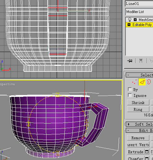 3DS Max教程：茶杯（旋转＋多边形建模） 0133技术站 3DSMAX建模教程