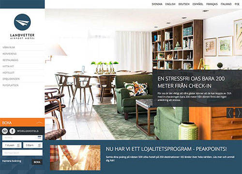 19个美丽的度假酒店网站设计欣赏,PS教程,思缘教程网